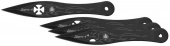 Набор метательных ножей Мастер Клинок - Дартс 4 (4 ножа, чехол, сталь 420)